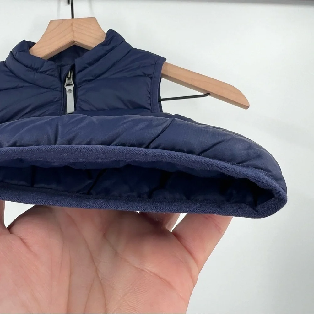 Hanna Andersson Blue Down Puffer Vest